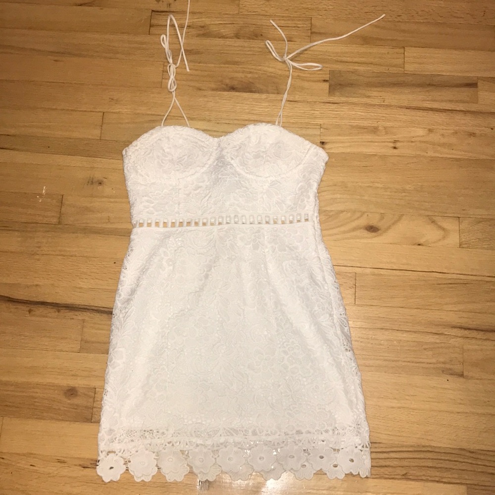 White Lace Dress